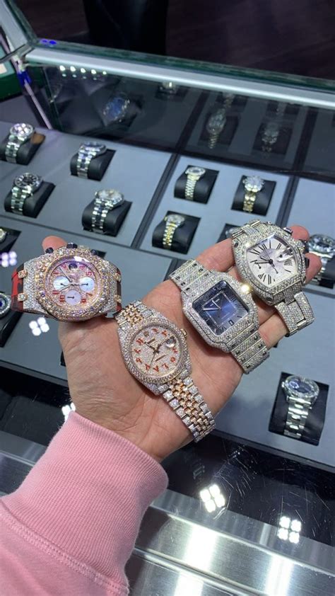 gucci bust down watch|bust down diamond watch.